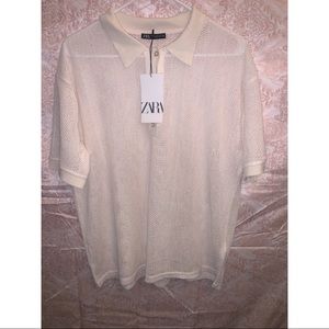 Cream Colored Zara Top